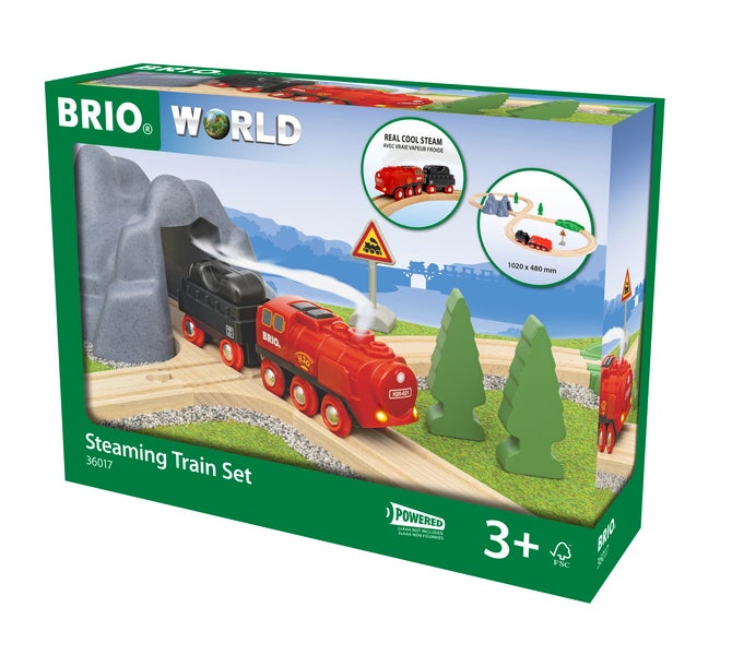 Brio Tåg, Steaming train Set