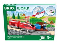 BRIO - Pull Back Train Set