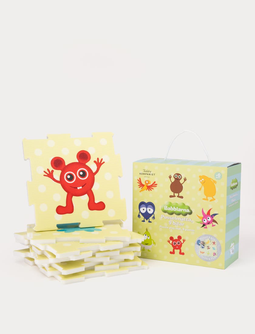 Babblarna Pusselmatta 9 delar