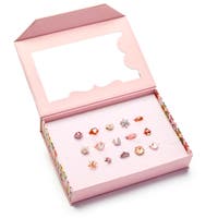 FAO Schwarz Glam Rings Set - 15 färgglada ringar
