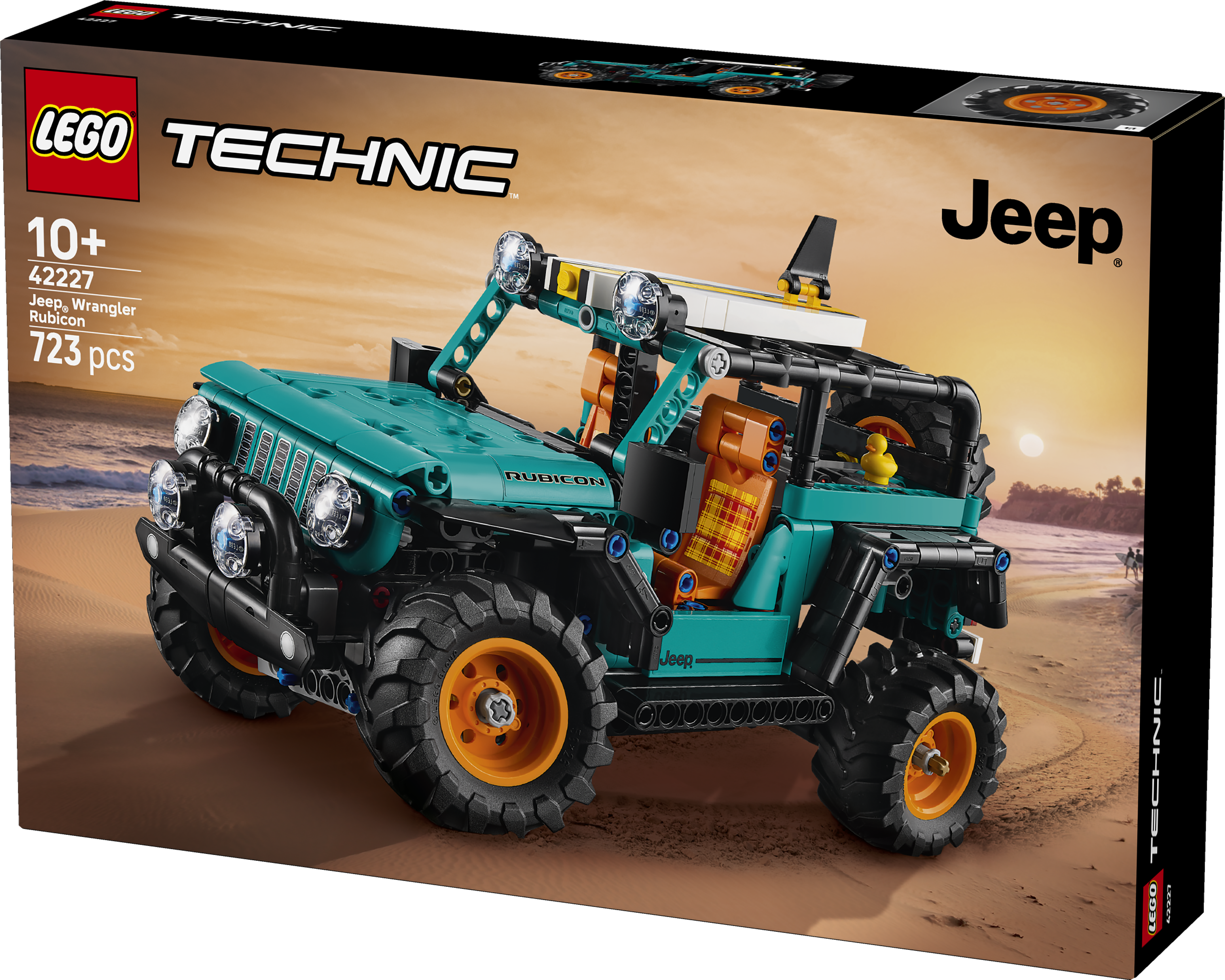 LEGO® Technic Jeep® Wrangler Rubicon SUV Byggset 42227