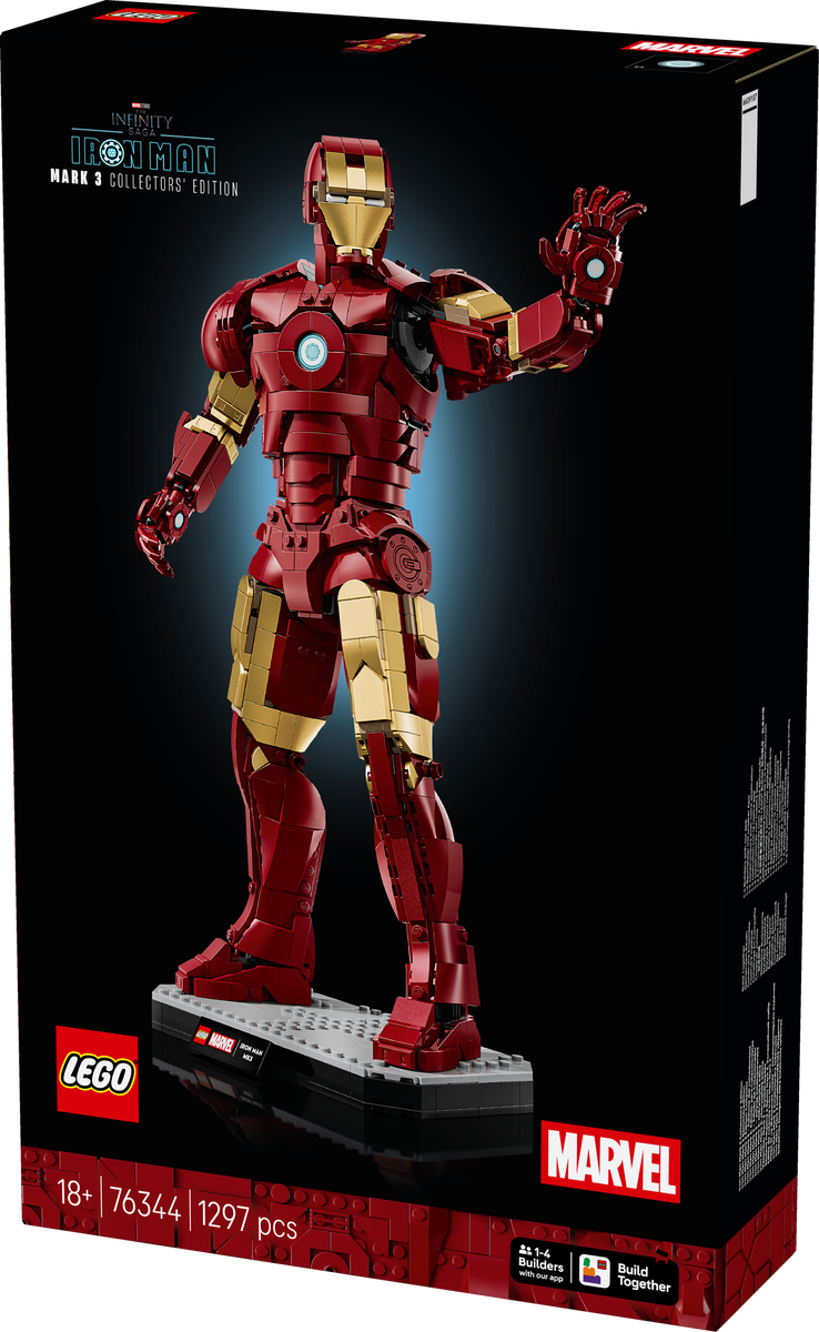 LEGO® | Marvel Iron Man Mark 3 – samlarutgåva 76344