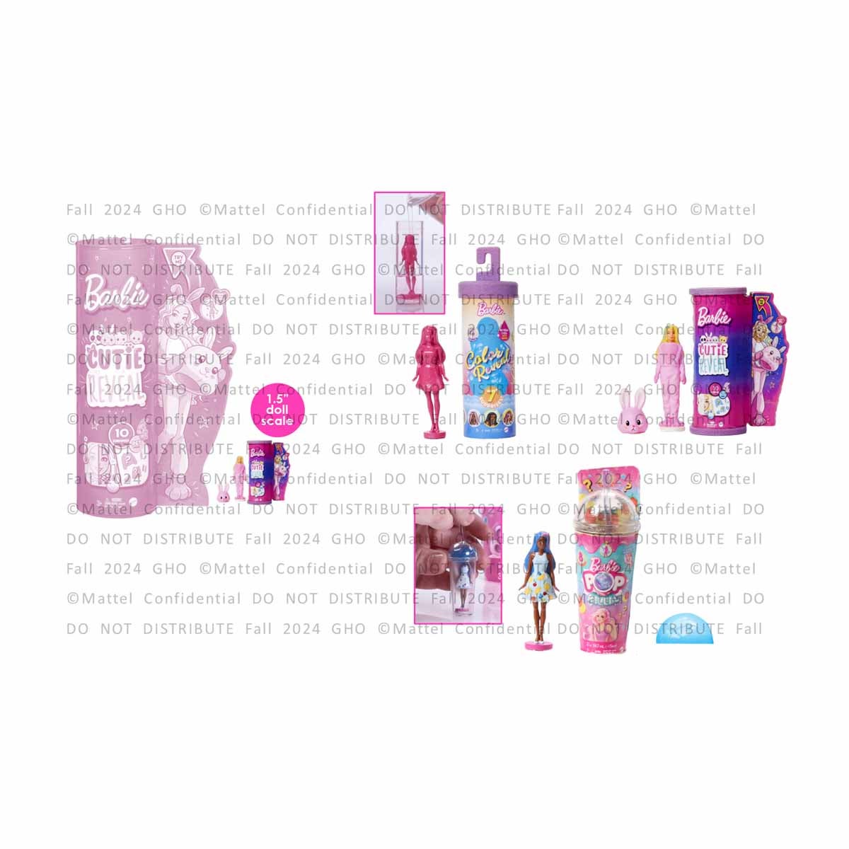 Barbie - Mini Barbieland - Color Reveal Asst CDU