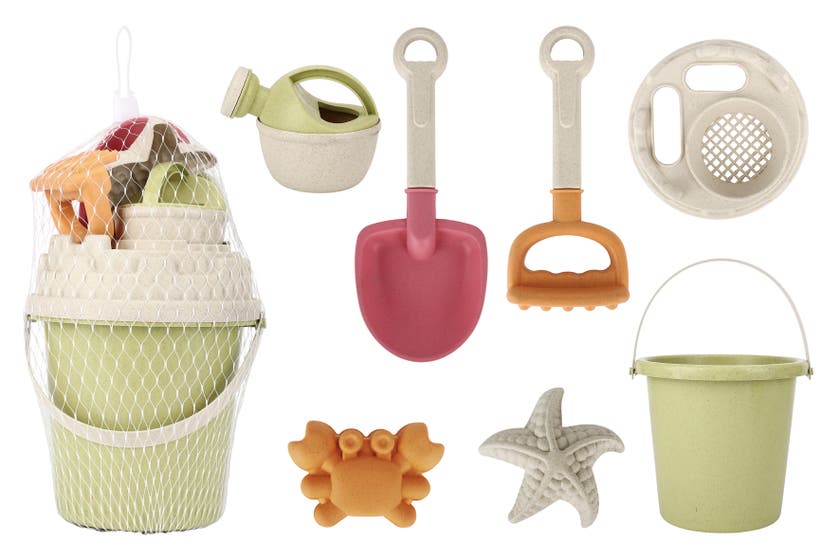 Wind&Water - Sandslott‑set med redskap