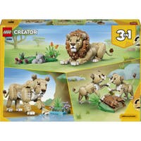 LEGO® Creator 3-i-1 Vilda djur: Majestätiskt lejon Leksak 31386