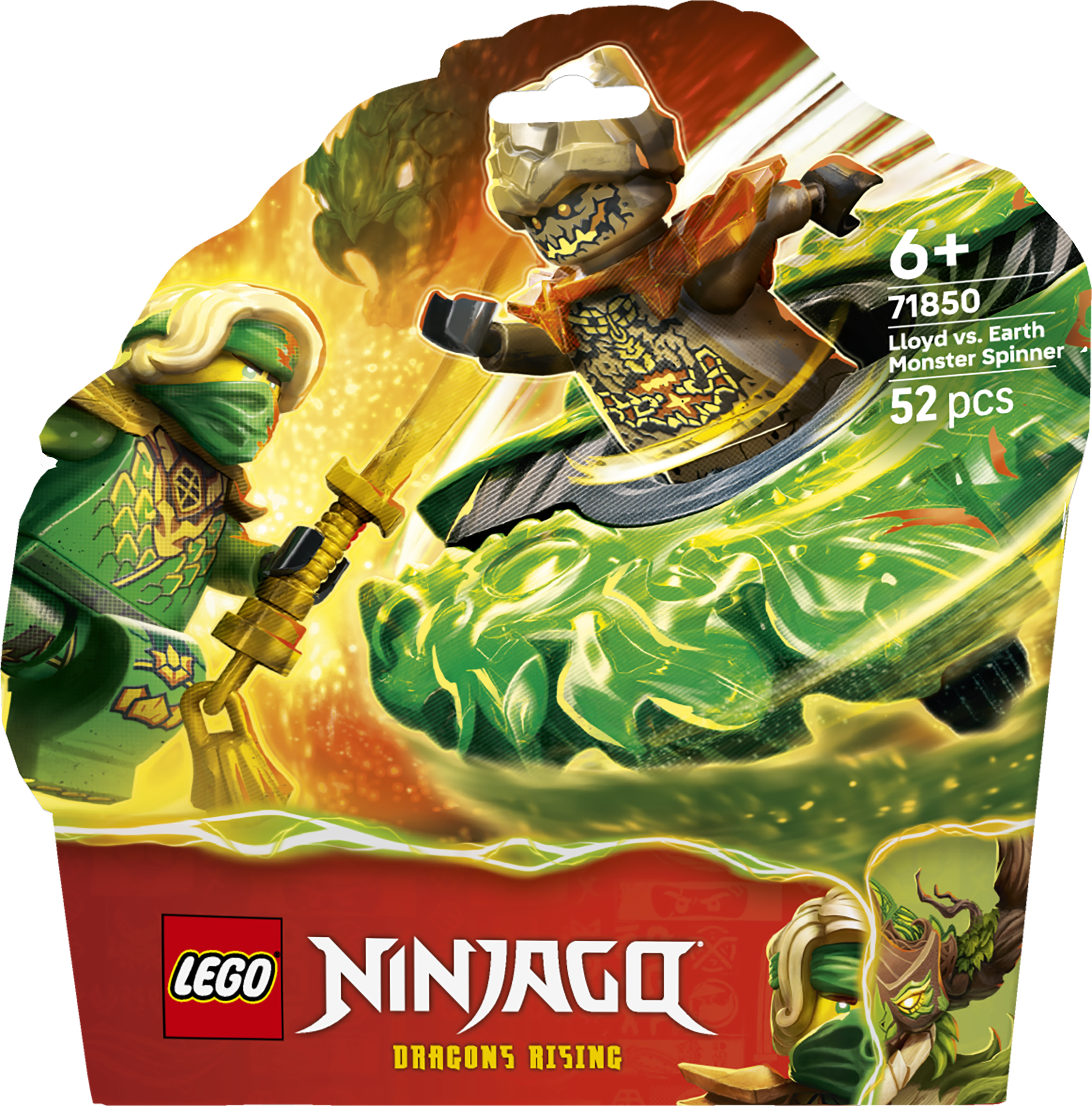 LEGO® NINJAGO® Lloyd mot jordmonsterspinner Stridsleksak 71850