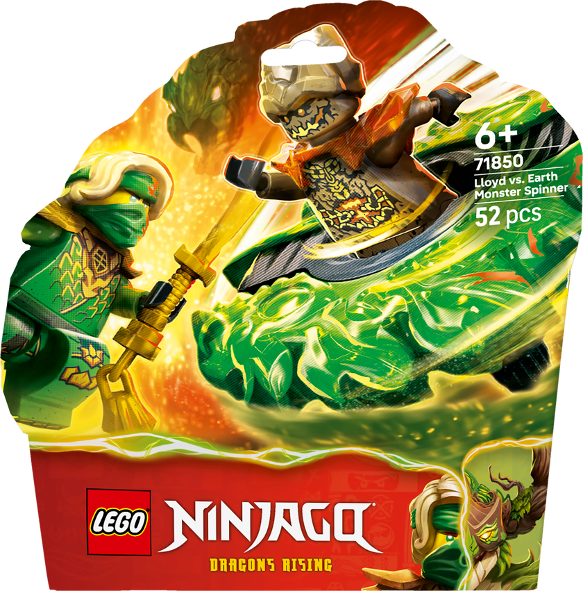 LEGO® NINJAGO® Lloyd mot jordmonsterspinner Stridsleksak 71850