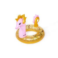Bestway, 1.15M X 1.04M Glitter Seahorse Swim Ring