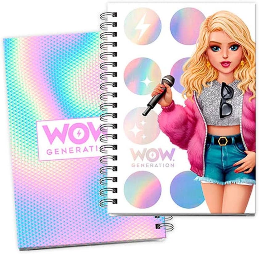 WOW Generation, A5 Inbunden Anteckningsbok, 80 Ark