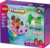 LEGO® Friends Äventyrsbåt med axolotler 42681