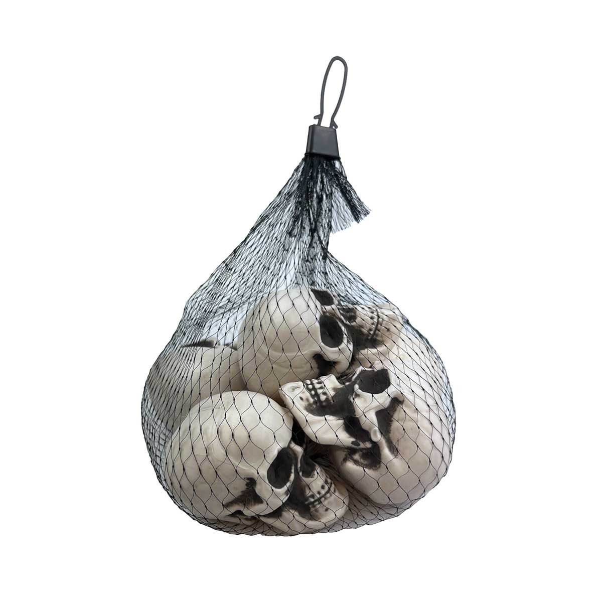 Halloween, Skulls 6 Cm 6 Pcs/Pss