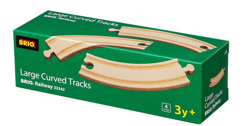 BRIO, Böjda Skenor