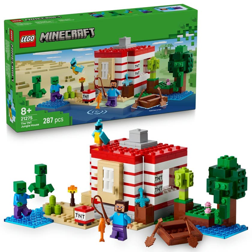 LEGO Minecraft 21275, Dynamithuset i djungeln