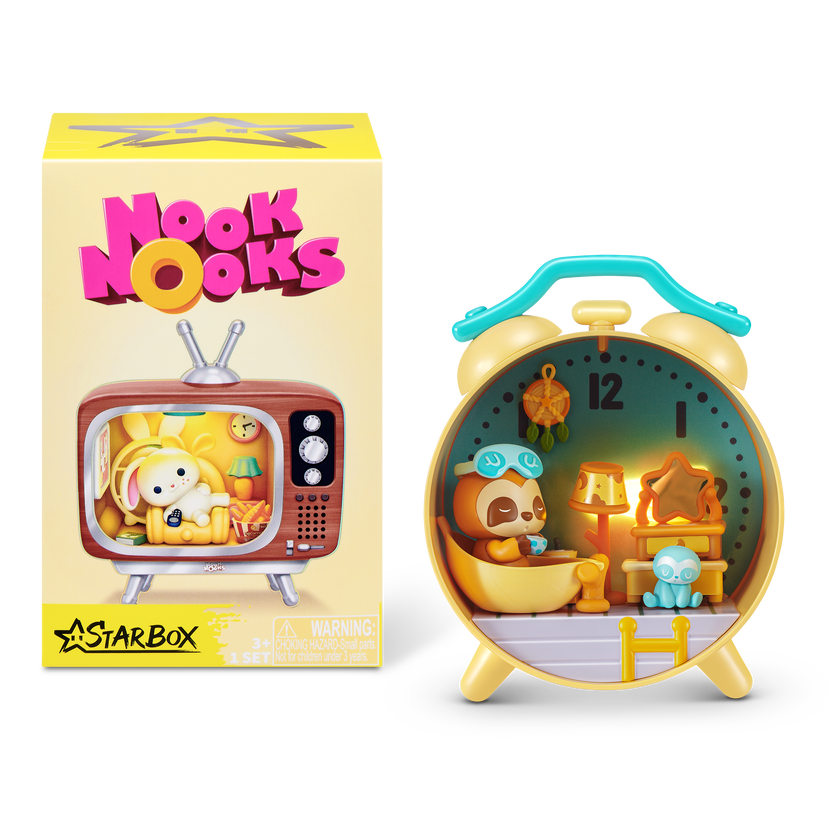 Star Box Nook Nooks - LED-upplysta samlarfigurer