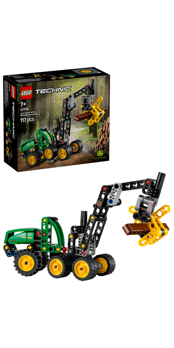 LEGO® Technic John Deere 1470H skogsmaskin 42218