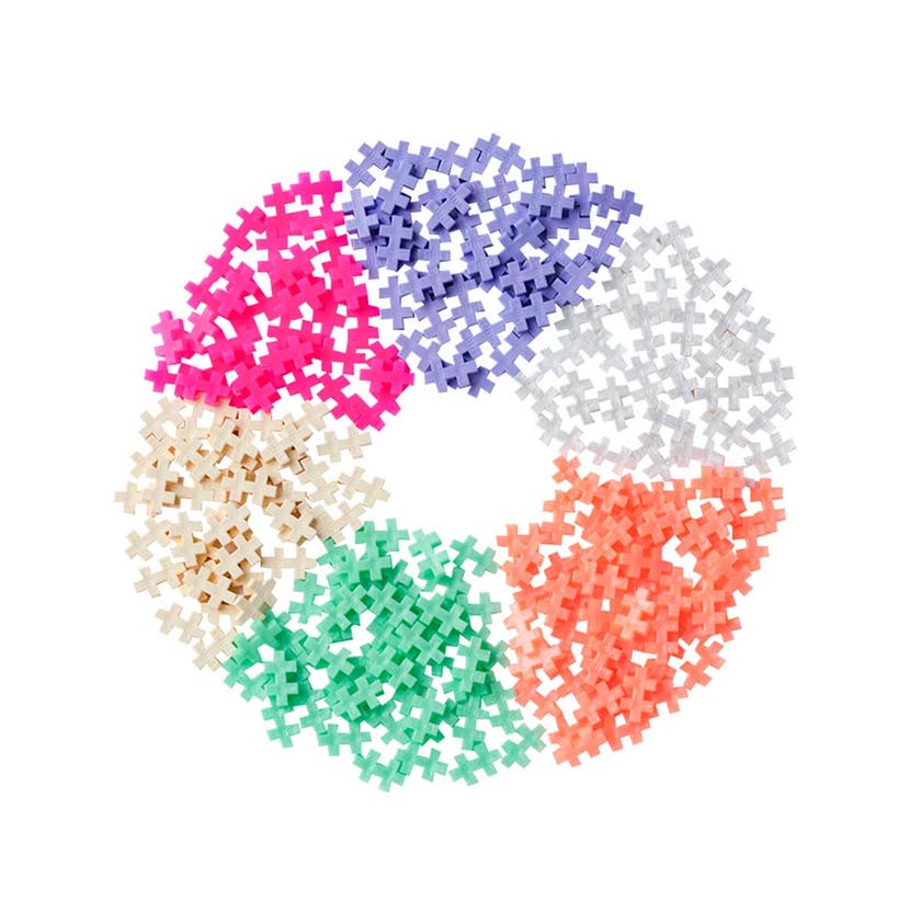 Plus-Plus Pearl mix / 240 pcs Tube