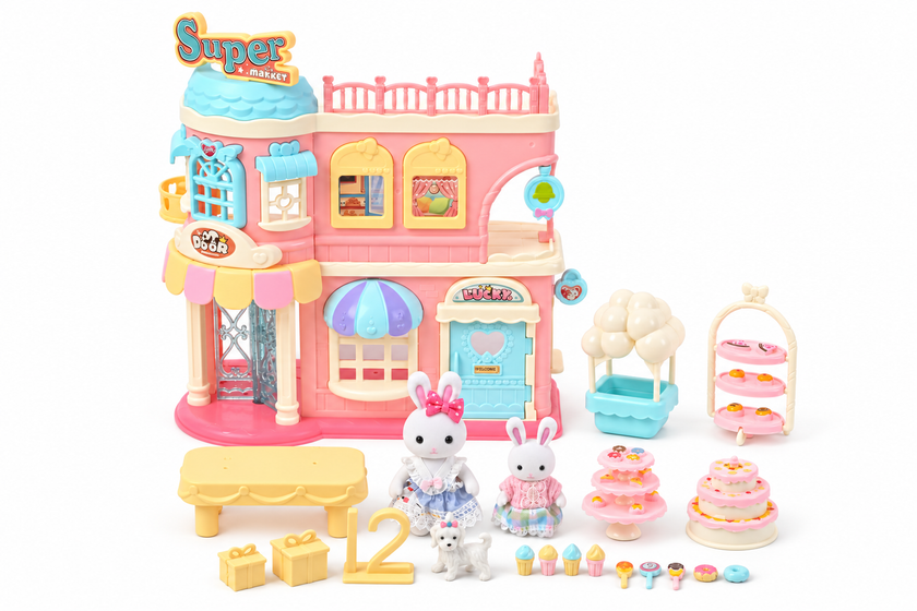 Forest Dreamland Supermarket lekset 18 delar