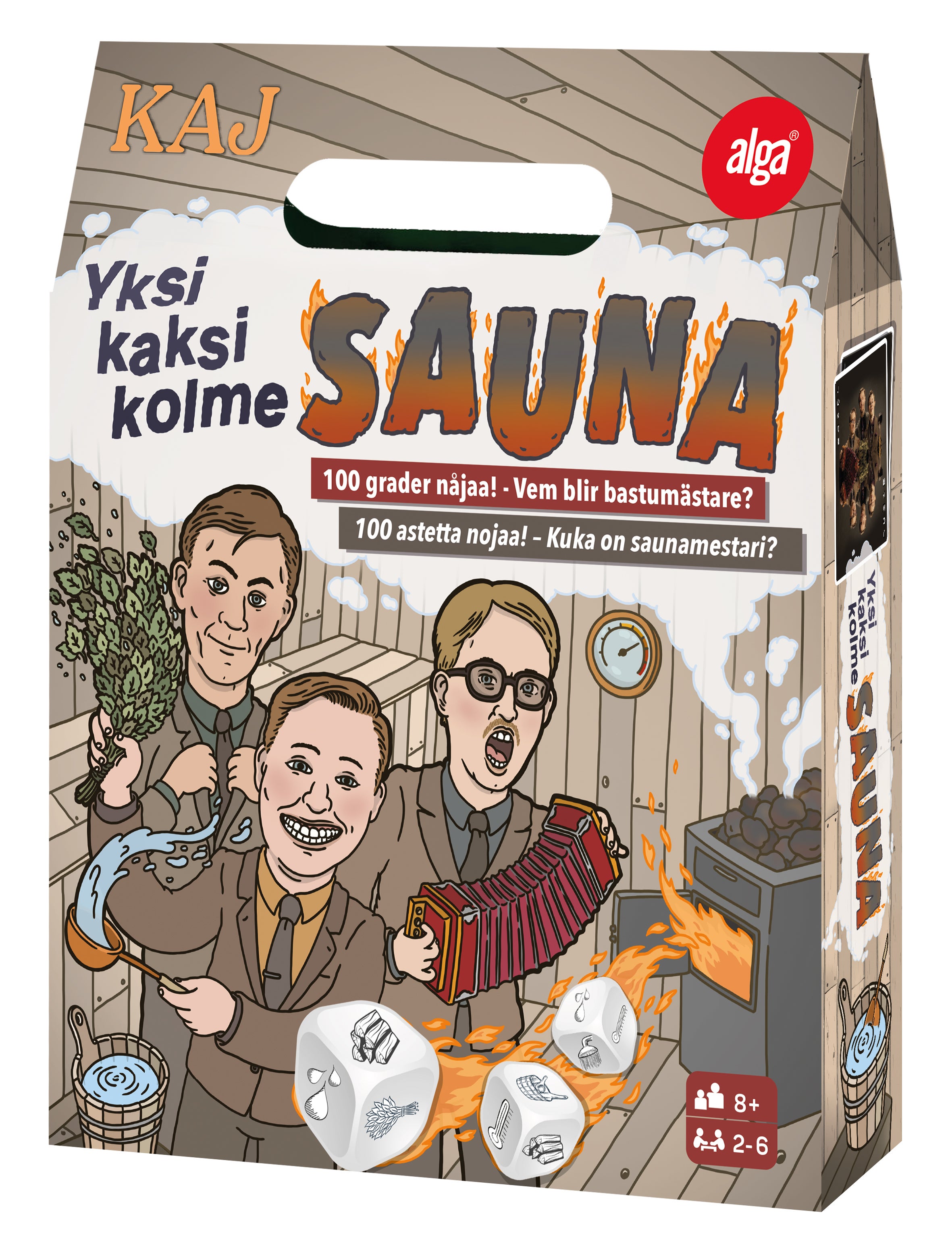 Alga - Kaj - Sauna partygame