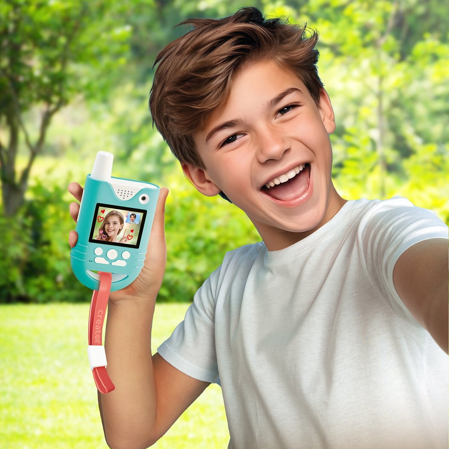 CREATOR Video Walkie-Talkies med rösteffekter