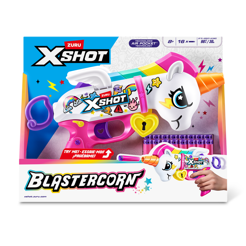 XSHOT Blastercorn Unicorn Heartbreaker