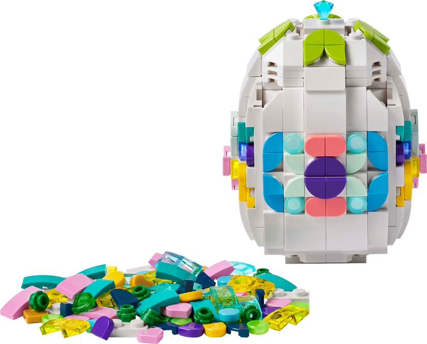 LEGO® Dekorativt påskägg Bygg- och lekset med vårgåva 40816