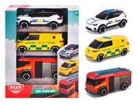 Dickie Toys Svenska Utryckningsfordon 3-pack