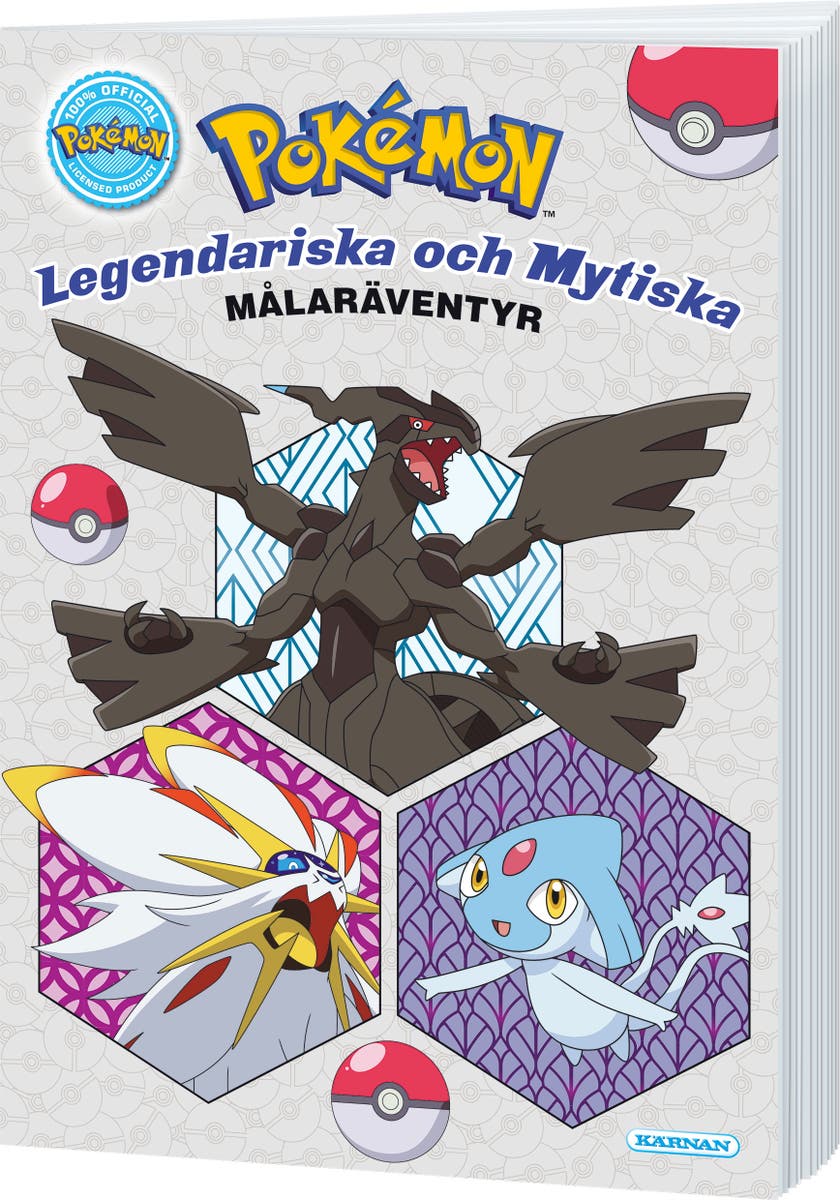 Pokemon-målarbok 24 sidor