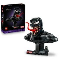 LEGO® | Marvel Venom – byst – Samlarbyggset för vuxna att bygga och visa upp – 76356
