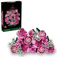 LEGO® Botanicals Bukett med rosa rosor, Dekorativa blommor 10374