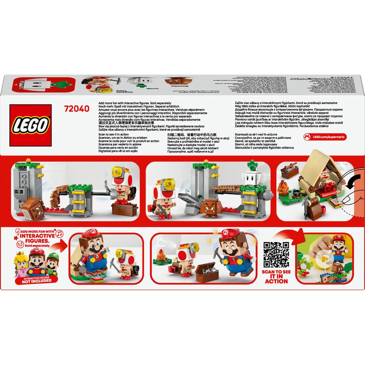 LEGO Super Mario 72040, Captain Toads läger