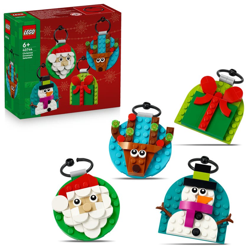 LEGO® Blandat julpynt Hängande dekorationer 40744