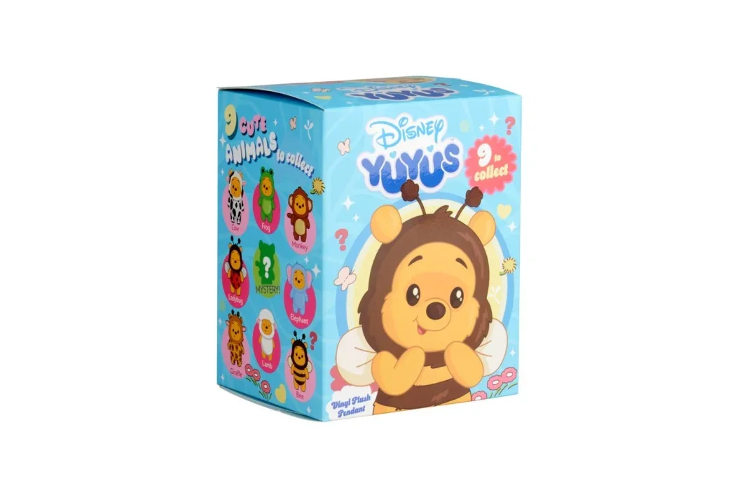 Disney YuYus nyckelring Mystery Plush Nalle Puh 12 cm