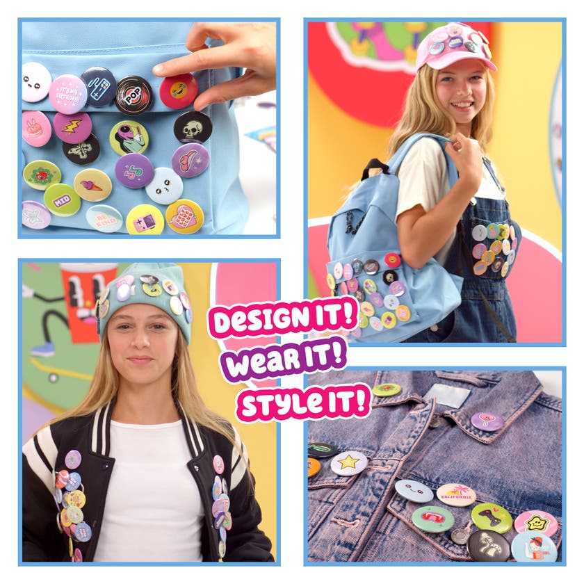 Giftie Badge Maker – gör egna pins att bära och ge bort