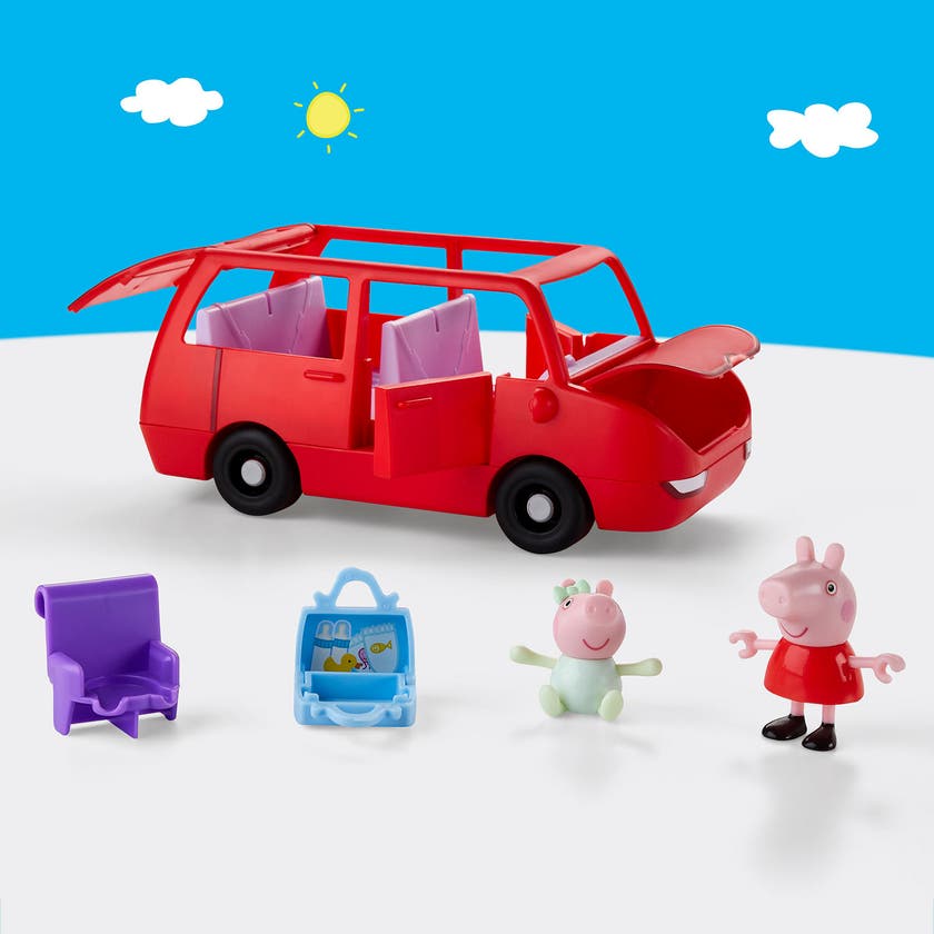 PEP PEPPAS BIG FAMILY CAR