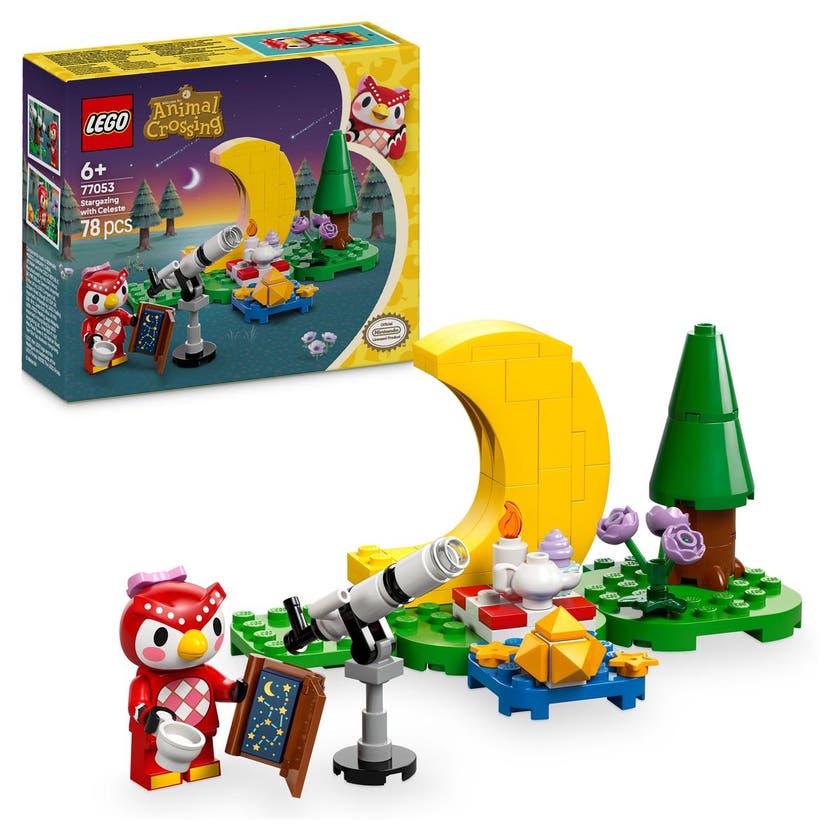LEGO Animal Crossing 77053, Stjärnskådning med Celeste