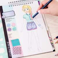Make it Real, Fashion Design Sketchbook: Pastel Pop!