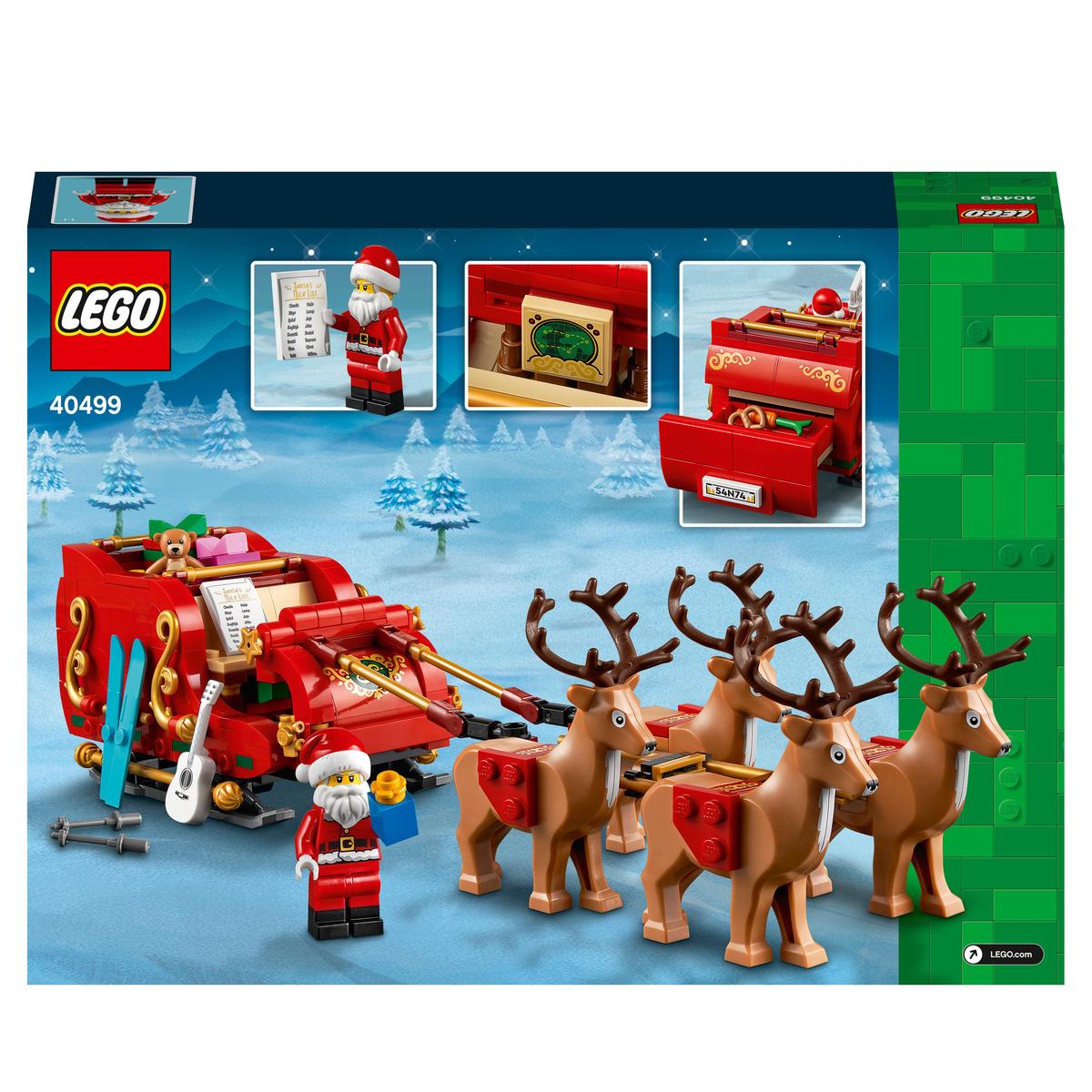 LEGO 40499, Santa's Sleigh