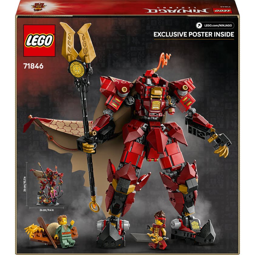 LEGO Ninjago 71846, Eldriddarroboten