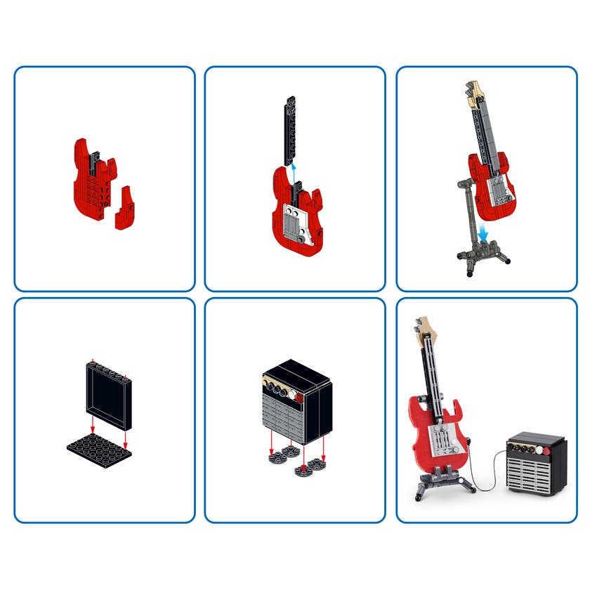 MAX Premium Retro, Gitarr och förstärkare S2