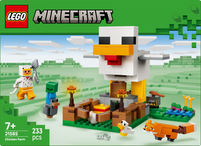 LEGO® Minecraft® Hönsgård - Byggleksak med speltema 21585