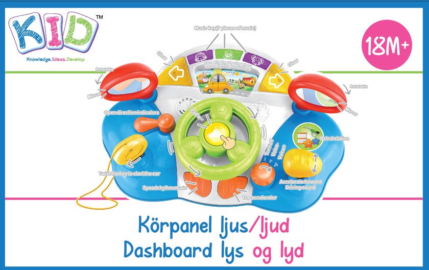 KID, Körpanel med ljud & ljus