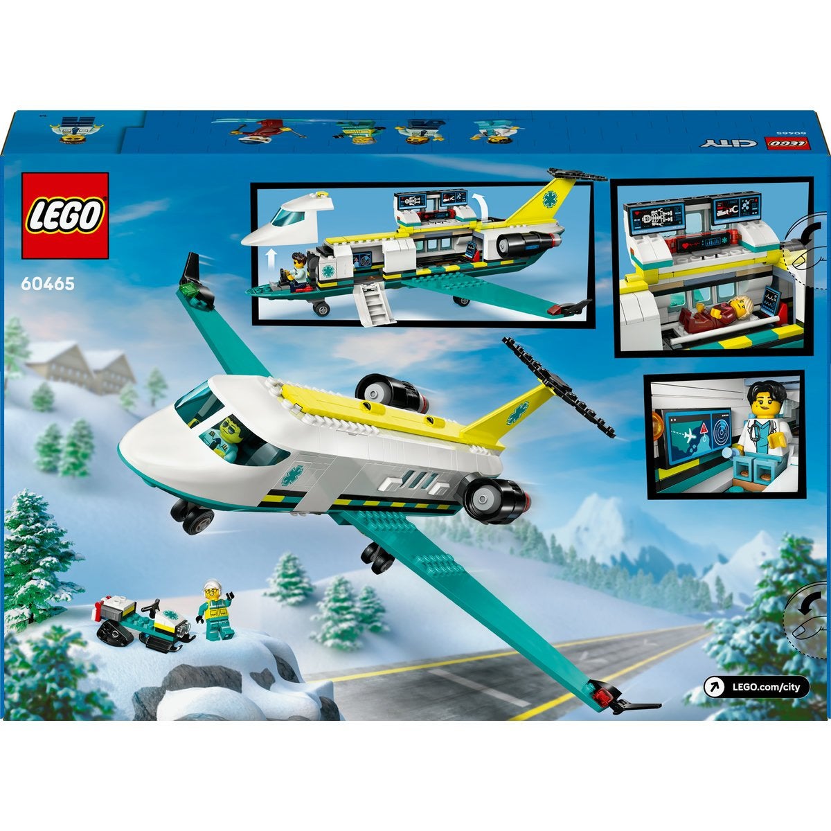 LEGO City 60465, Ambulansflygplan