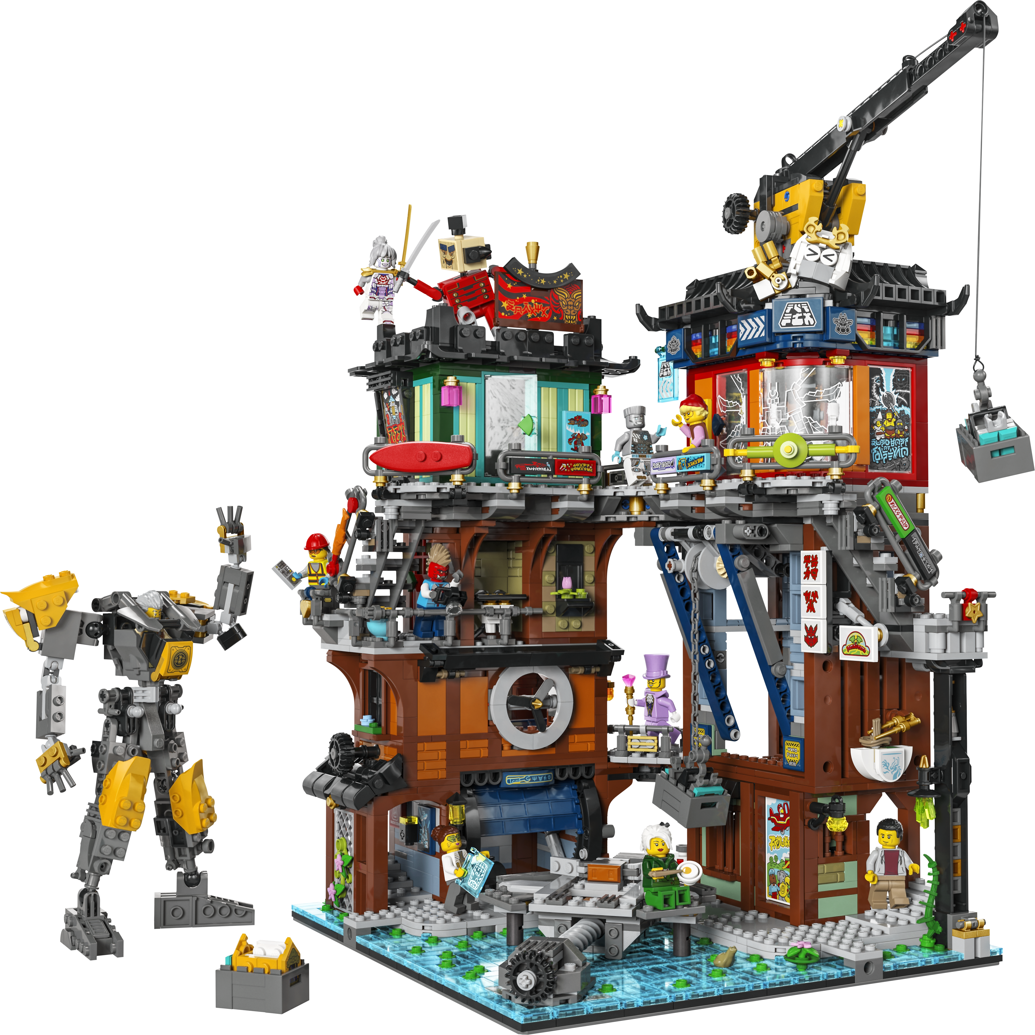 LEGO® NINJAGO® City verkstäder Bygg- och lekset med ninjor 71837