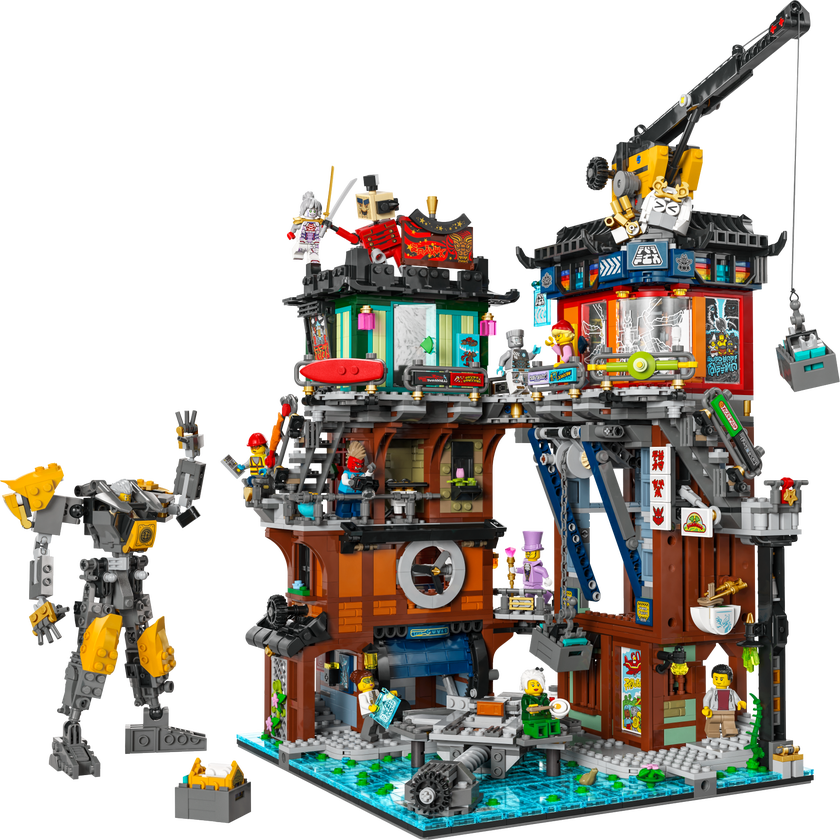 LEGO® NINJAGO® City verkstäder Bygg- och lekset med ninjor 71837