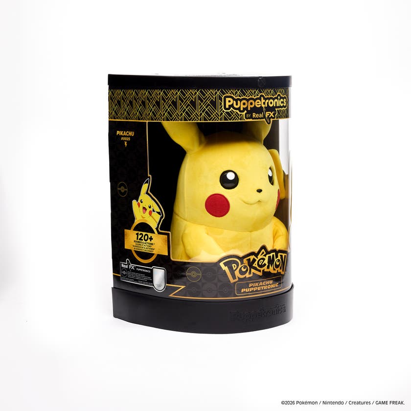 Puppetronic Real FX Pokemon Pikachu 50 cm