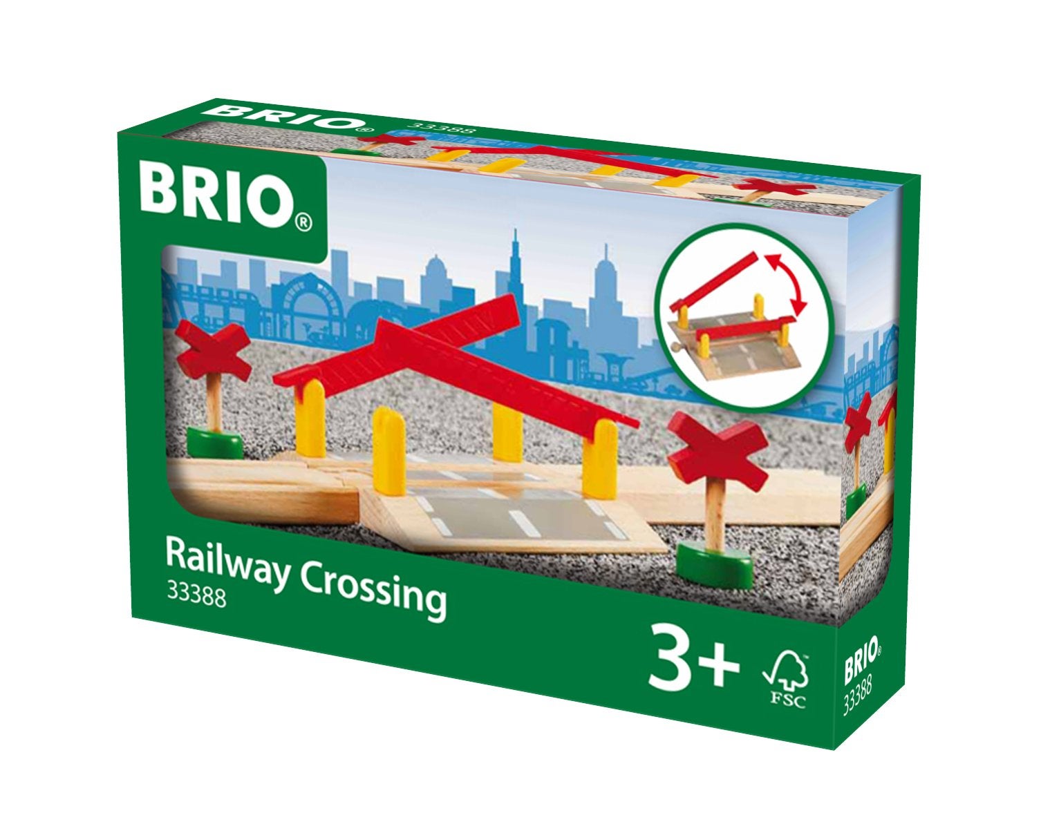 BRIO, Järnvägskorsning