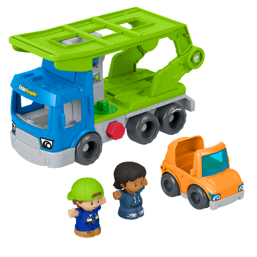Fisher-Price Little People Lasta och rulla iväg-långtradare