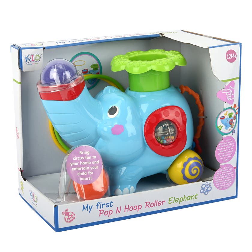 KID, Rullande aktivitetselefant med ljudfunktion