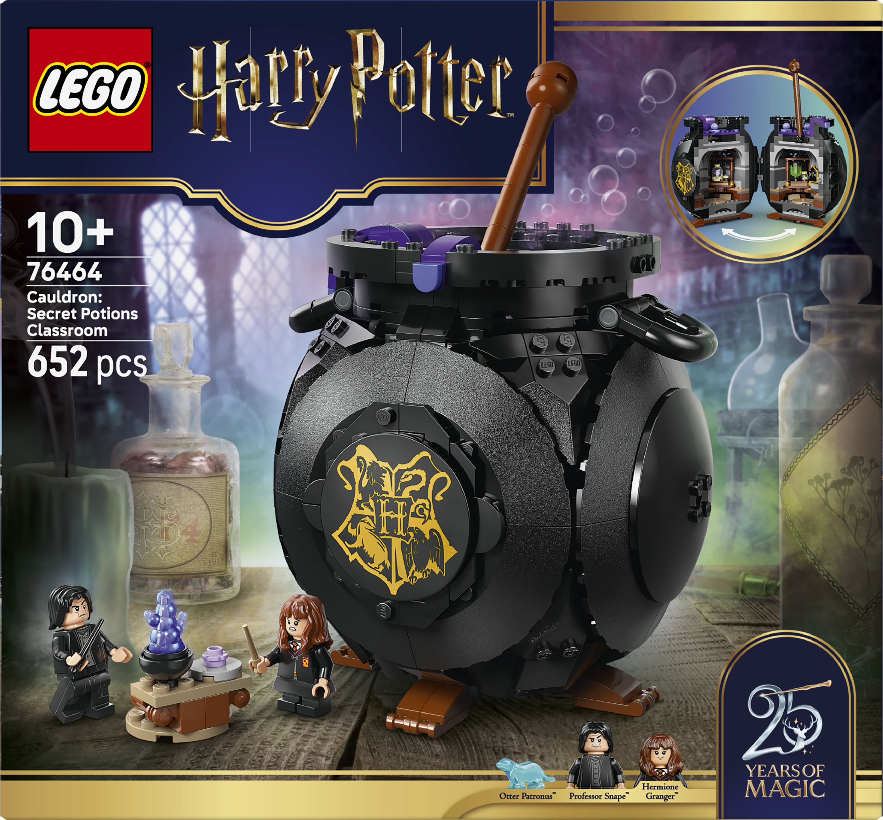 LEGO® Harry Potter™ Kittel: hemliga klassrummet för trolldryckskonst 76464