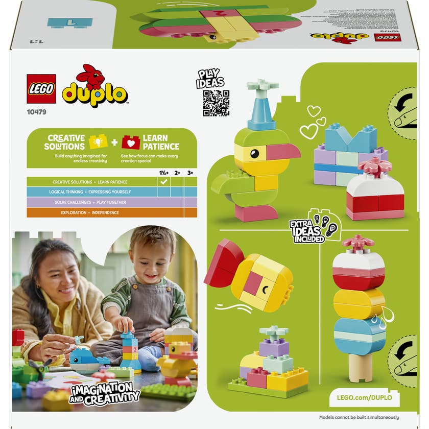 LEGO® DUPLO® Classic Färgglad kreativ låda Fokusleksak 10479